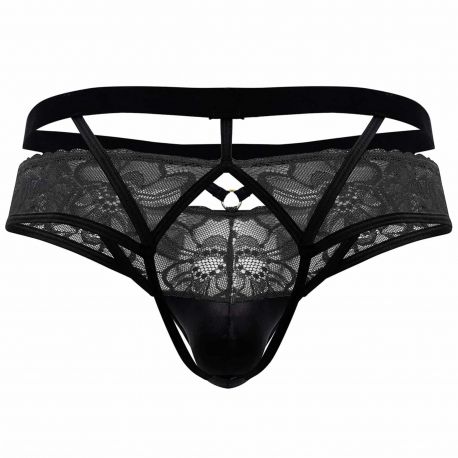  Lace Jockstrap - Black