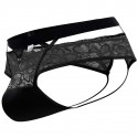  Lace Jockstrap - Black