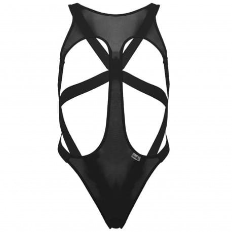  Mesh Bodysuit - Black