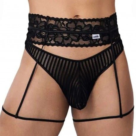  String Jarretière Noir