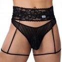  String Jarretière Noir