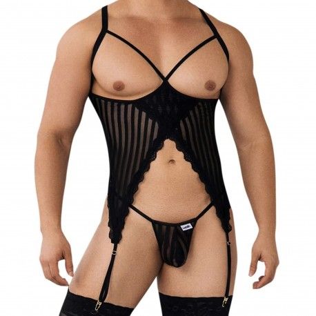  Harness - G-String Set - Black