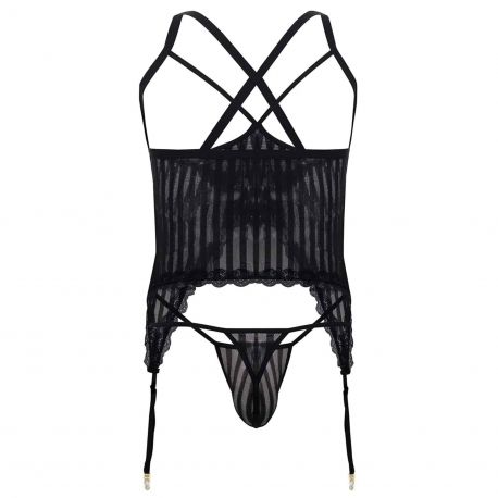  Harness - G-String Set - Black