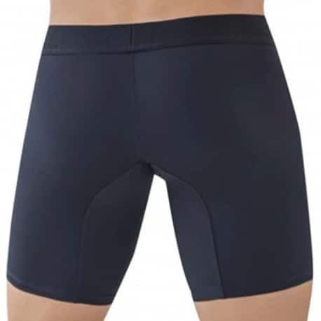  Boxer Long Classic Match Microfibre Noir