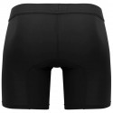  Classic Match Microfiber Long Boxer Briefs - Black