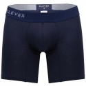  Caribbean Cotton Long Boxer Briefs - Navy