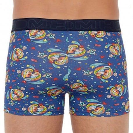 HOM Boxer Big Bisous Bleu