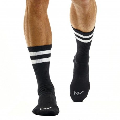 Modus Vivendi Chaussettes Basses Football Noires
