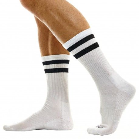 Modus Vivendi Chaussettes Basses Football Blanches
