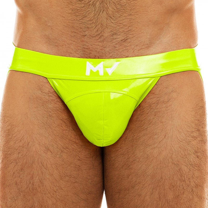 Modus Vivendi Jock Strap Viral Vinyle Jaune Fluo