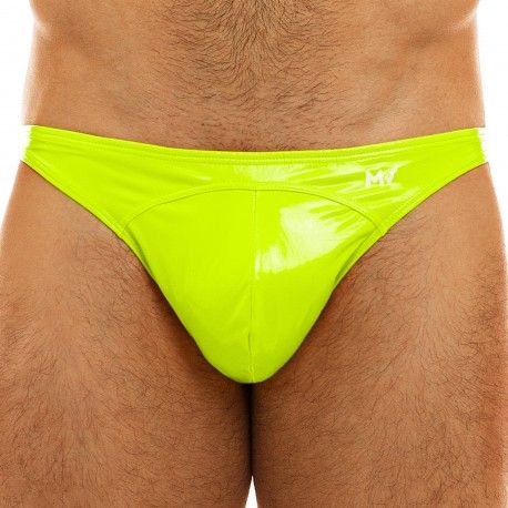 Modus Vivendi Slip Low Cut Viral Vinyle Jaune Fluo