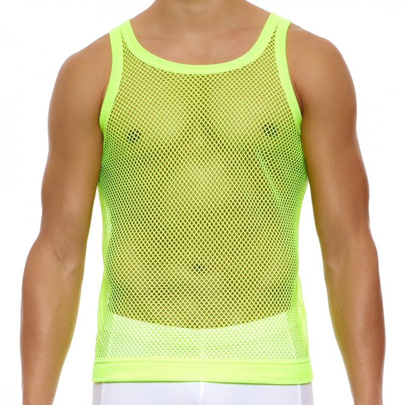 Modus Vivendi Débardeur C-Through Jaune Fluo