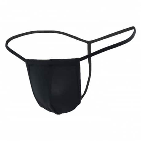  String Ficelle Coulissant Noir