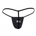  String Ficelle Coulissant Noir