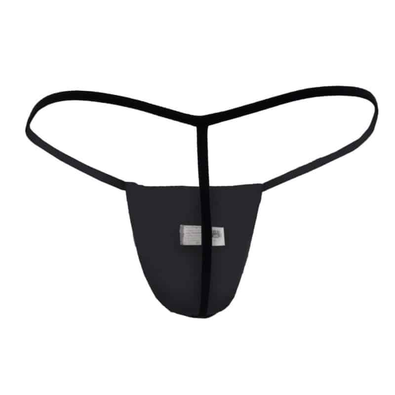  String Ficelle Coulissant Noir
