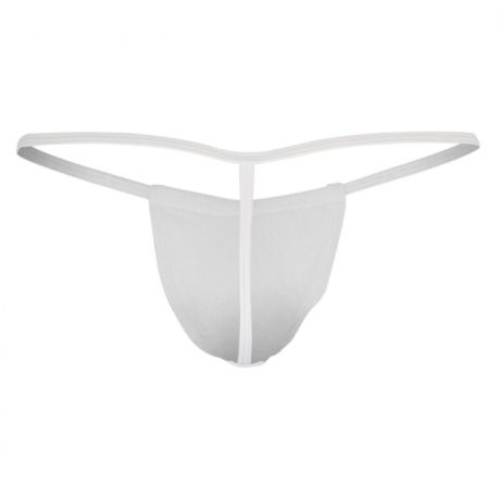  String Ficelle Coulissant Blanc