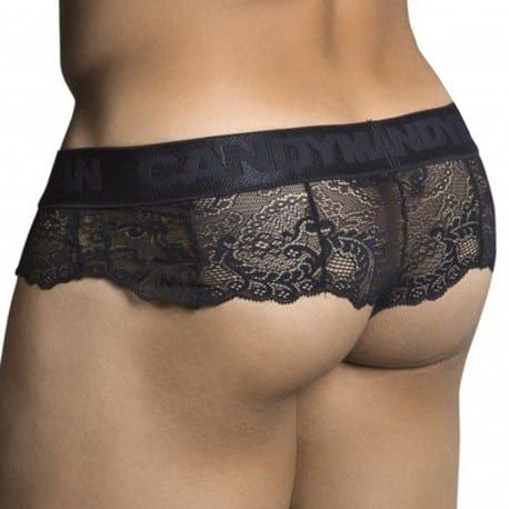  Lace Thong - Black