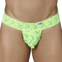  Peek A Boo Thong - Lime
