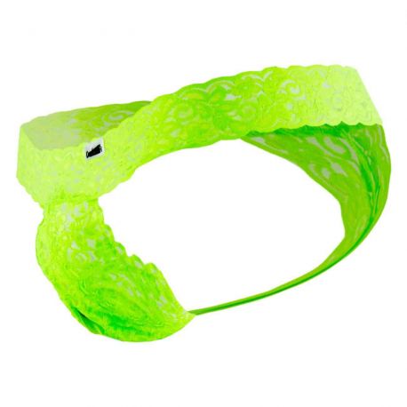  Peek A Boo Thong - Lime