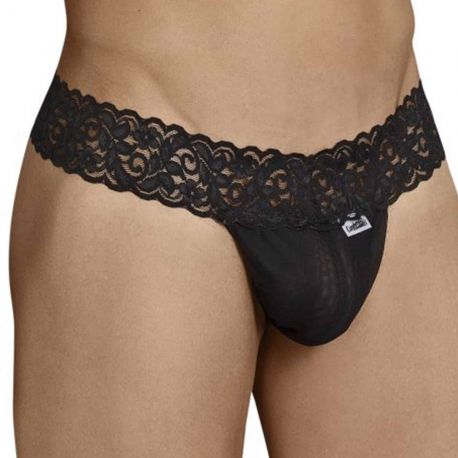  String Résille Dentelle Noir