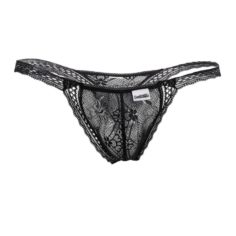  String Double Dentelle Noir