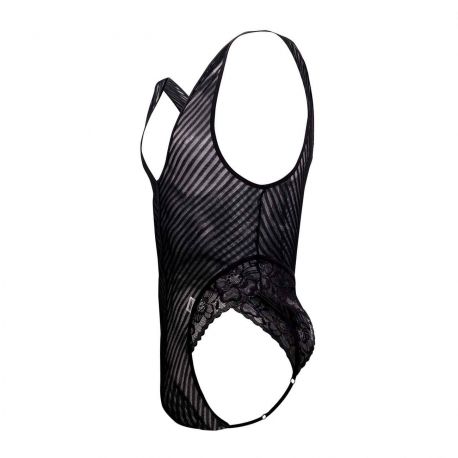 Body String Résille Dentelle Noir