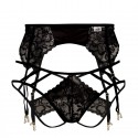  Lace Garter - Jockstrap Outfit - Black