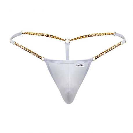  Chain G-String - White