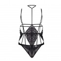 Body String Harnais Dentelle Noir