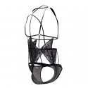  Body String Harnais Dentelle Noir