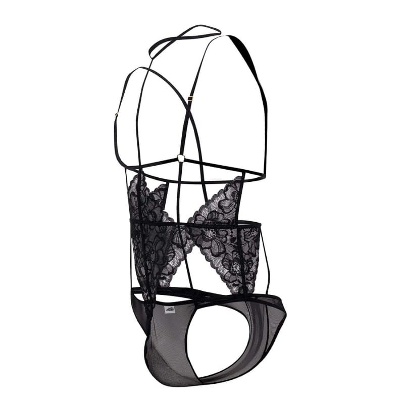  Body String Harnais Dentelle Noir