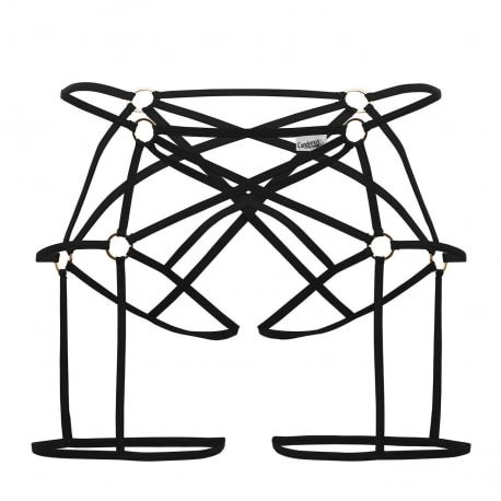  Cage Jockstrap - Black