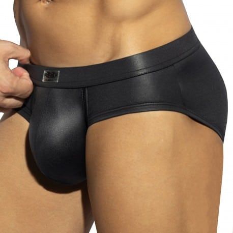 ES Collection Slip Eco Shiny Noir