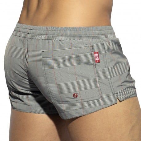 ES Collection Short de Bain Scottish Gris