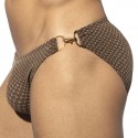 ES Collection Slip de Bain Bikini Luxury Marron