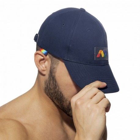 Addicted Casquette AD Rainbow Bleu Marine