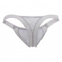  String Double Dentelle Gris