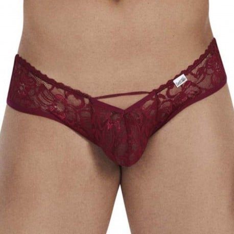 Jock Strap Bow Bordeaux