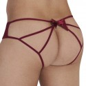  Bow Jockstrap - Burgundy