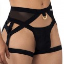  Garter Jockstrap - Black