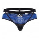  Jock Strap Dentelle Bleu