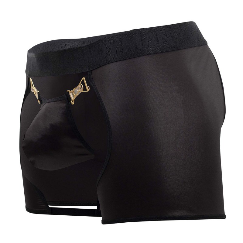  Chaps Thong - Black