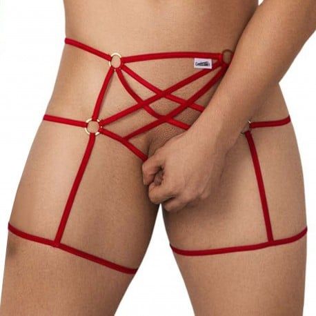  Jock Strap Cage Rouge