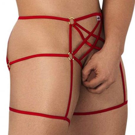 Cage Jockstrap - Red