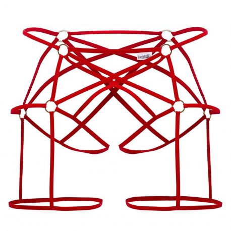  Jock Strap Cage Rouge