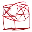  Cage Jockstrap - Red