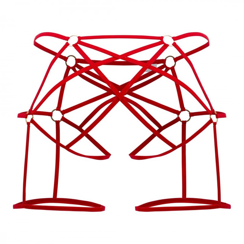  Jock Strap Cage Rouge