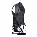  Mesh Garter String Bodysuit - Black