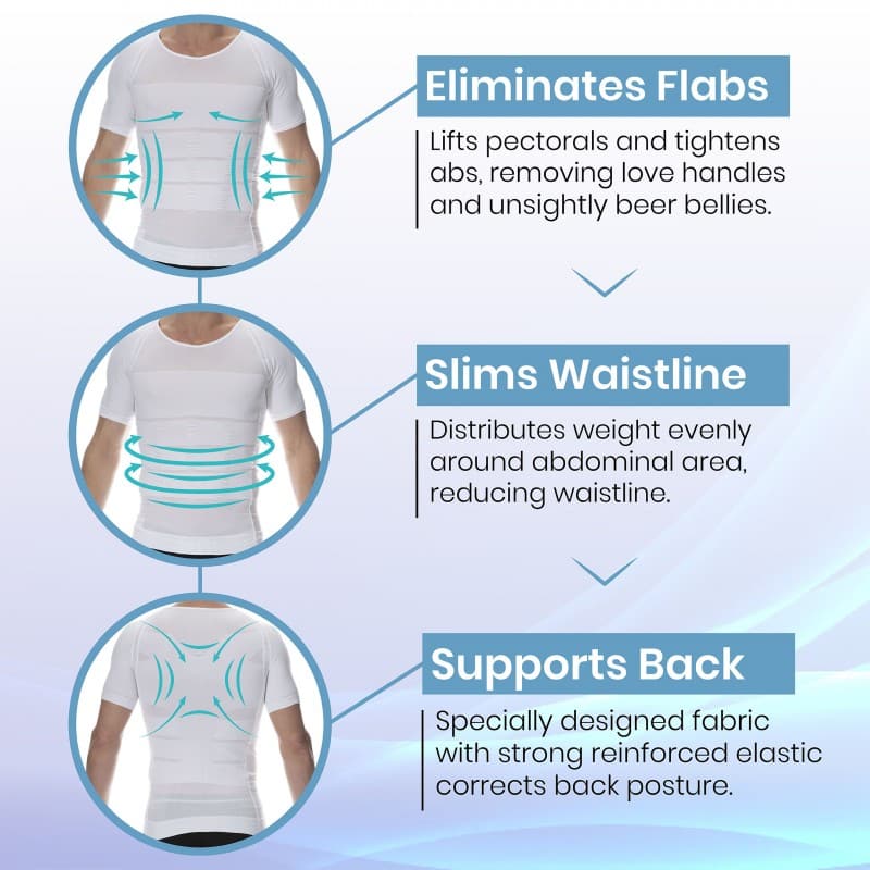SKU T-Shirt Compression Modérée Blanc