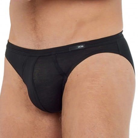 HOM Slip Comfort Micro Tencel Soft Noir